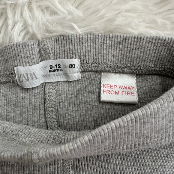Zara Baby Ribbed Set of Leggings - Picture 4 of 8